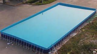 China No.1 brand commercial above ground swimming pool (1)