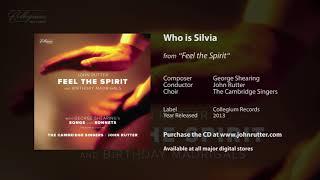 Who is Silvia - George Shearing, John Rutter, The Cambridge Singers