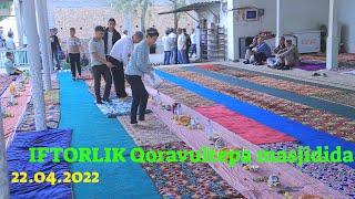 IFTORLIK | Qoravultepa masjidida | Butun qishloq ahli uchun iftorlik bo'ldi