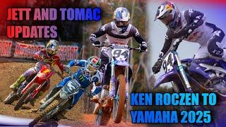 Shocking!!! Ken Roczen Moving to Star Racing Yamaha 2025 ,Eli Tomac Update Return, Jett Incomplete.