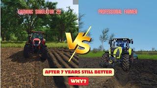 Why Professional Farming Beats Farming Simulator 25 (7 Years Later!)