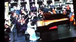 Excerpt from Rachmaninov "Rhapsody on a Theme of Paganini”Piano:Yuko Toyoda with Phenix orchestra