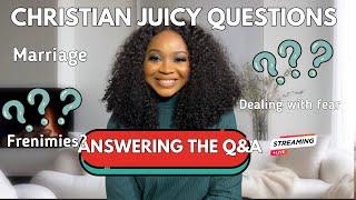 Christian Girl Talk 2025: Answering The JUICY Questions LIVESTREAM #vlogmas2024