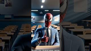 Spider-Man toh nikla Dimag wala Spiderman vs Venom vs Deadpool #spiderman #shorts