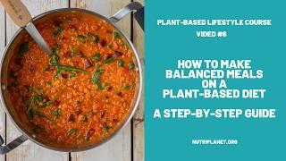 How to Make Balanced Meals on a Plant Based Diet | A Step-by-Step Guide