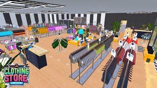 Our Store Is Getting HUGE ~ Clothing Store Simulator