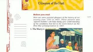 ""GLIMPSES OF THE PAST" CLASS 8 ENGLISH CBSE NCERT