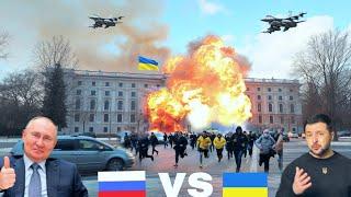 30 Minutes ago! Russian cruise missile destroys Ukraine's presidential palace! Arma3