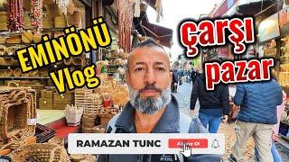 EMİNÖNÜ VLOG  İSTANBUL'un en Güzel ÇARŞI PAZARI.#eminönü #istanbul #vlog #semtpazarı