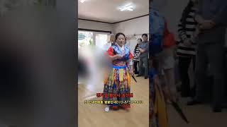@왕꽃신녀 작두굿중에서