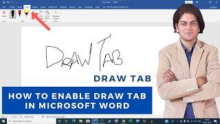 How to enable draw tab in word | how to draw on word document