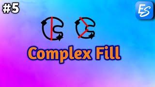 Complex Fill Wilcom embroidery studio e4 hindi and Urdu