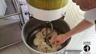 The Verace Dough prepared with Spiral Mixer