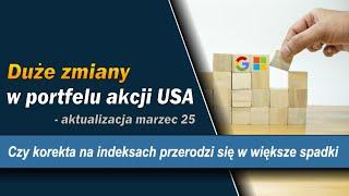 Aktualizacja portfela akcji USA oraz portfela IKE - marzec. Microsoft - pierwszy zakup akcji