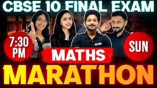 CBSE Class 10 Maths | Final Exam | Marathon | Exam Winner