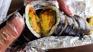 [Foodie Harley] Kimbab (KOREA Street food)