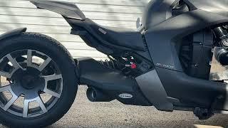 Can-am Ryker exhaust quietest to loudest from RLS Exhaust