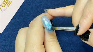 用貝殼diy美甲教程|DIY nail art tutorial with shells