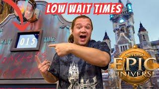 UNREAL Day at Universal Epic Universe | NO WAITS?! Our BEST Day Ever!