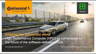 High Performance Computer as cornerstone for the future of the software-defined vehicle