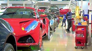 Lotus Emira Manufacturing Facility in the UK