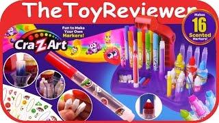 NEW Cra-Z-Art Scented Marker Creator Unboxing Toy Review by TheToyReviewer