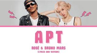 ROSÉ & Bruno Mars - APT - [Vietsub & Lyrics]