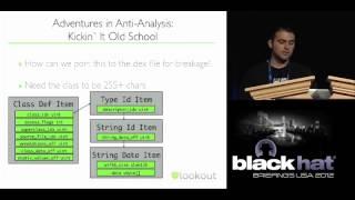 Black Hat USA 2012 - Dex Education: Practicing Safe Dex