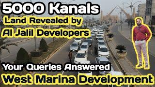 West Marina Update|5000 Kanals Land|West Marina Possession|Alnoor Archard Lahore|Al Jalil Developers
