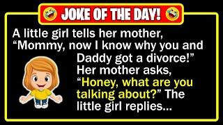  BEST JOKE OF THE DAY! -  A mother is driving a little girl to her friend's... | Funny Dad Jokes