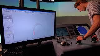 Manoeuvring with Azipods - turning in independent mode