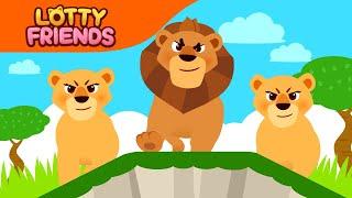 Lions Are Coming  | Sing Along | Kid's Songs | The King of Animals