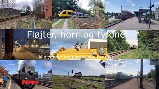 Fløjter, horn og tyfoner