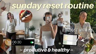 ~ Productive & Healthy ~ Sunday Reset Routine || Spring cleaning, declutter, Pilates & Grocery Haul