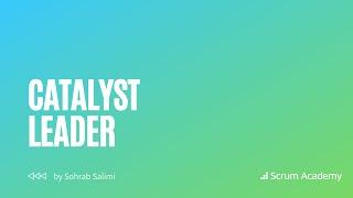 Catalyst Leader  | Three Agile Leadership Types (Agile Education by Sohrab Salimi)