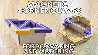 Magnetic Corner Clamps for Boxmaking and Modelling - iBookBinding