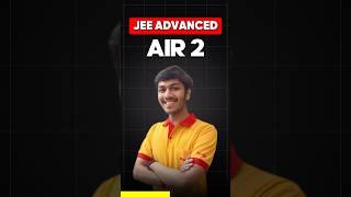 JEE Advanced 2024 AIR 1 vs AIR 2 | IIT Motivation #shorts