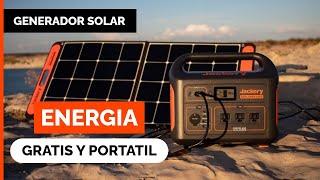 ENERGÍA GRATIS | Generador Eléctrico Solar Portátil ️ Review Jackery Explorer 1000