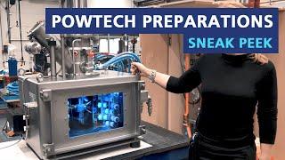 Sneak peek at our preparations for POWTECH 2019