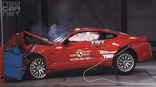 NEWCARNET - Ford Mustang scores just 2 stars in Euro NCAP crash test