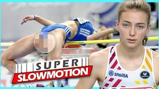 [Super SlowMotion] Women Jump Events - European Championship Torun 2021 - part 6