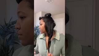 HOW TO | Make Your Silk Press Last Longer on Natural Hair | Flexi Rods - Night Time Routine