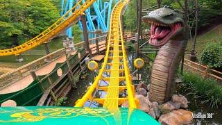 Loch Ness Monster Interlocking Loop Coaster | NEW Things added to the Ride | Busch Gardens 2024