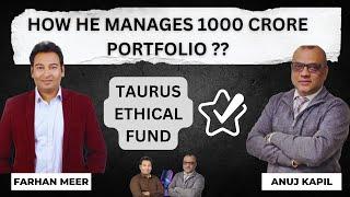 Taurus Ethical Fund Detail Podcast With Fund Manager Anuj Kapil #sip #mutualfunds #financialfreedom