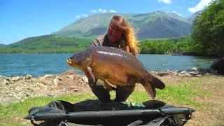 Carp fishing in the French Alps at the 200+ acres lake Lac des Cordeliers!