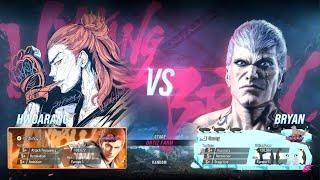 TEKKEN 8 ranked Hwoarang Vs Bryan 2
