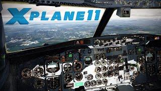 X-Plane *11* in 2025 | REAL AIRLINE PILOT | FlyJSim 737-200 | British Midland - Full Flight