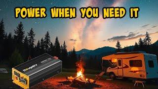 BougeRV 2000 watt 12V inverter. Perfect for an off grid cabin or camper.