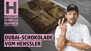 Schnelles Dubai-Schokolade Rezept von Steffen Henssler