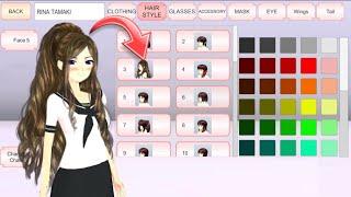 NEW STYLISH LONG HAIRSTYLE ‍️ || SAKURA SCHOOL SIMULATOR || NEW TUTORIAL VIDEO🩷🫶